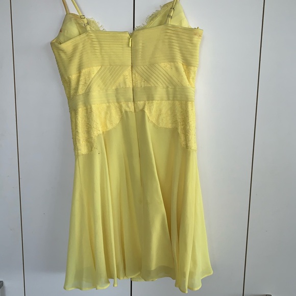 BCBG Maxazria bright yellow dress - Picture 5 of 6